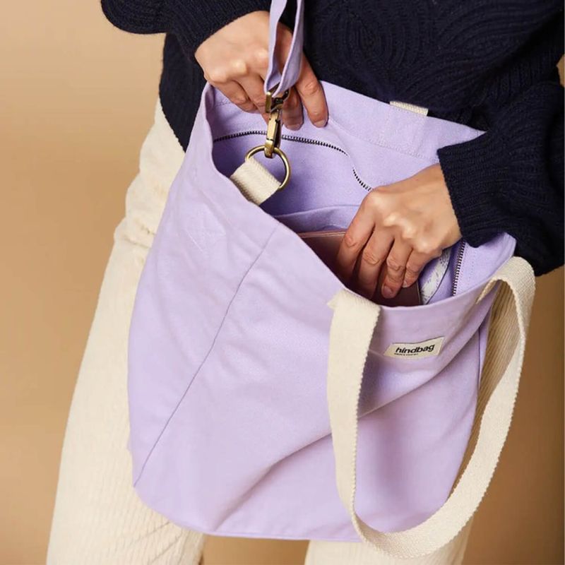 Sac shopping Paul 38cm Lilas