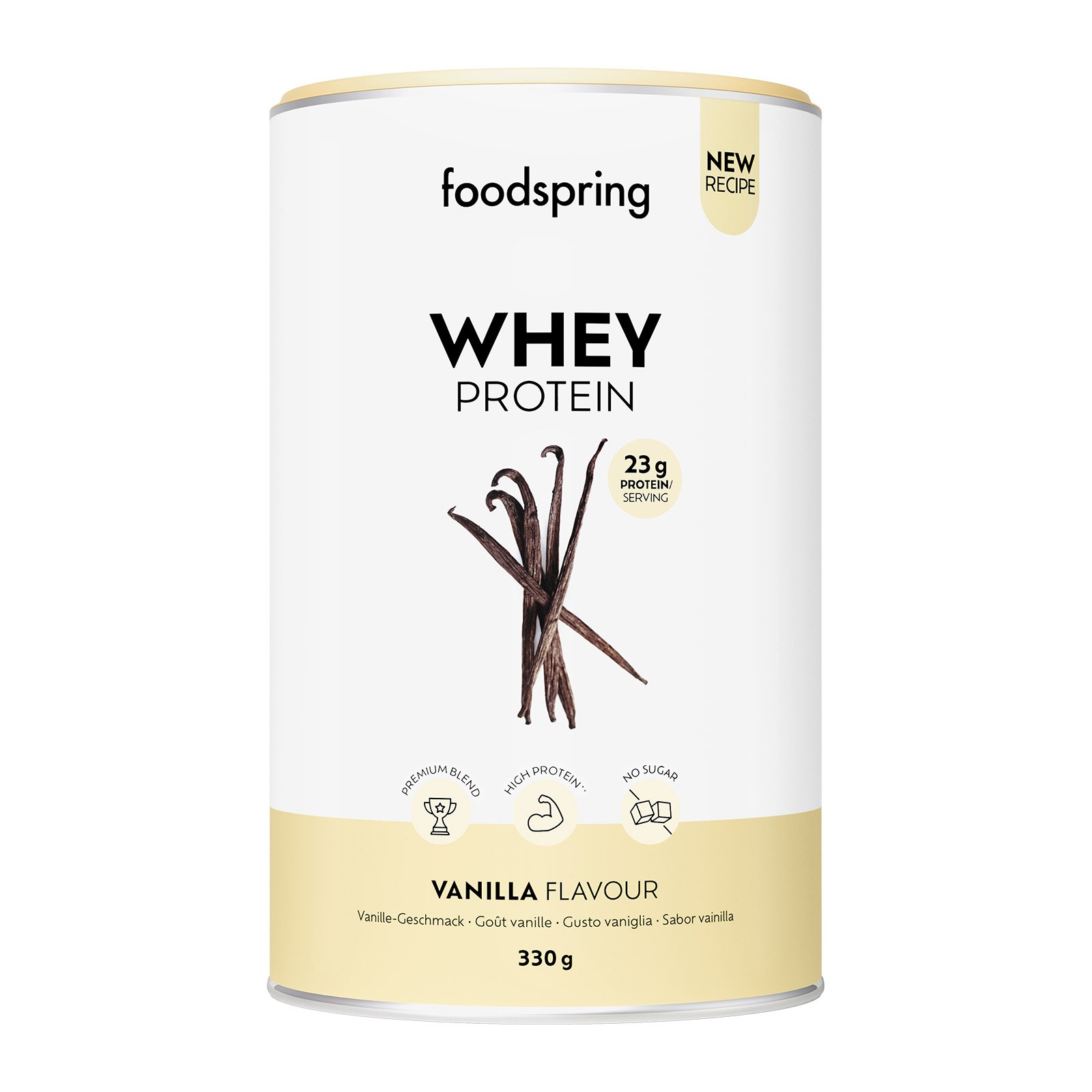 Foodspring Whey Protein Vanille Geschmack