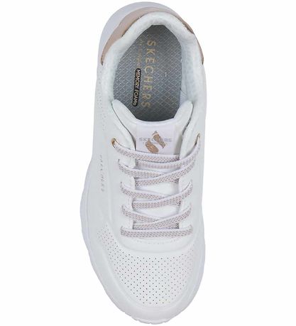 Skechers Schuhe - Uno Lite-Matallic Fashion - Weiß