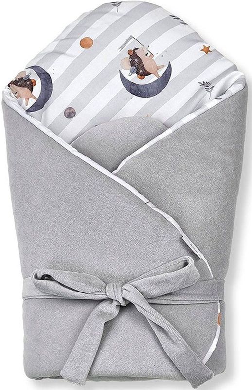 Albero Mio - Velour Moon - Voetenzak - Grijs