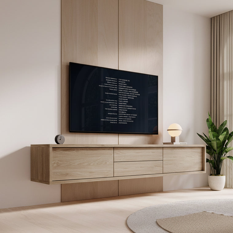 Fortunato - TV-Meubel - Eiken - 180 cm