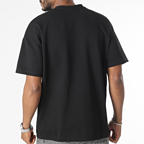 Tee Shirt Poche Large Noir