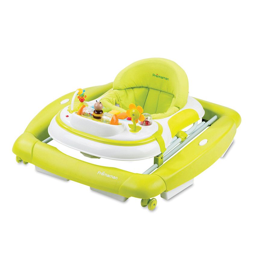 Trotteur 3 en 1 Nature Buddies - Vert - Doré
