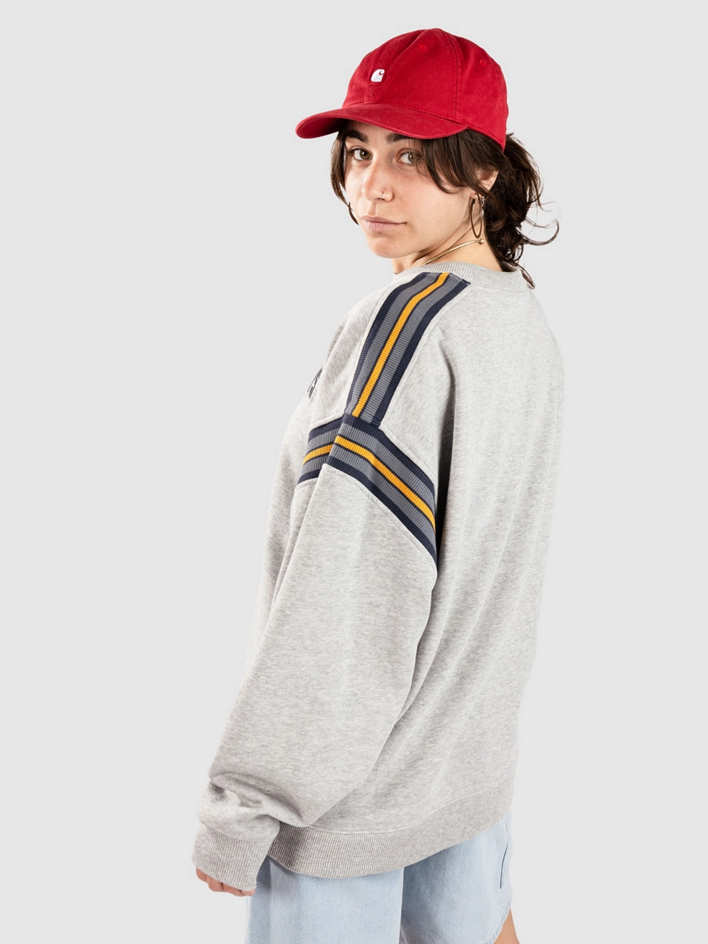 Vans Stadium OS Crew Sweater cement heather