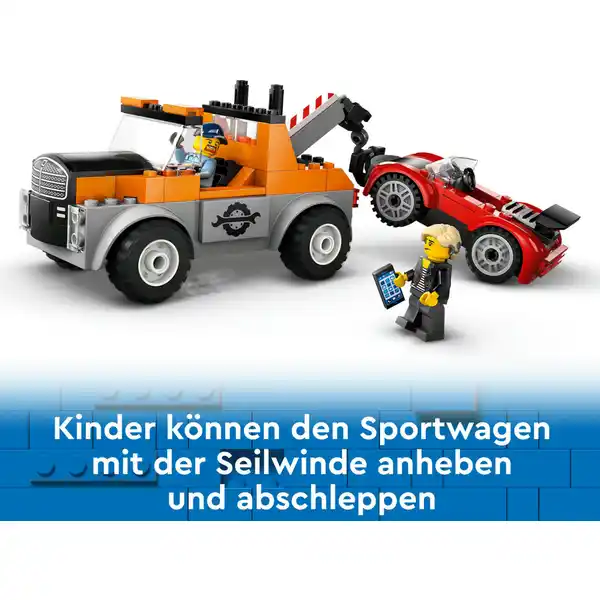 60435 Abschleppwagen mit Sportauto