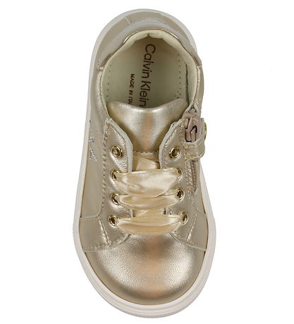 Calvin Klein Schuhe - Low Cut Lace-Up - Platin