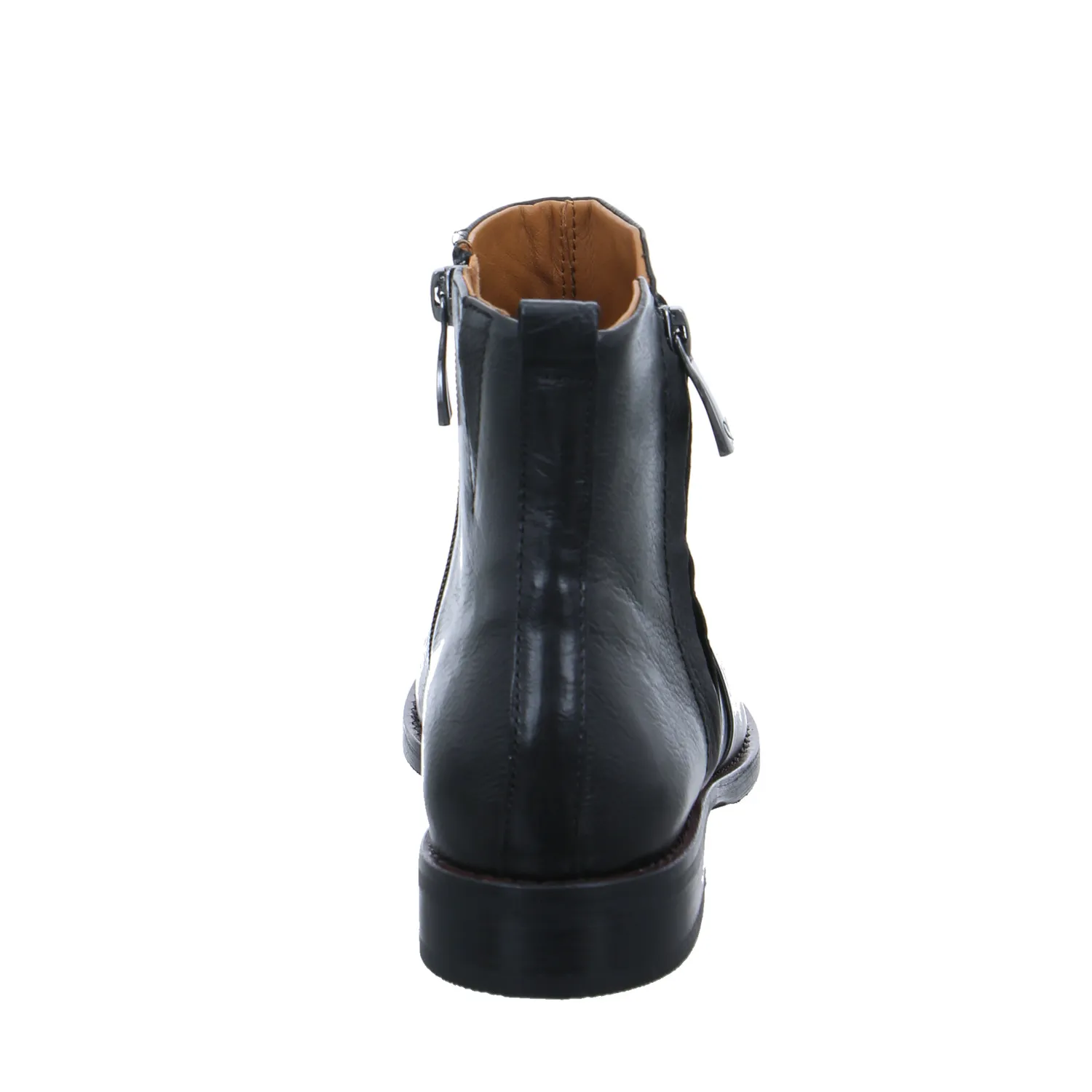 EVERYBODY Boot Schwarz Leder