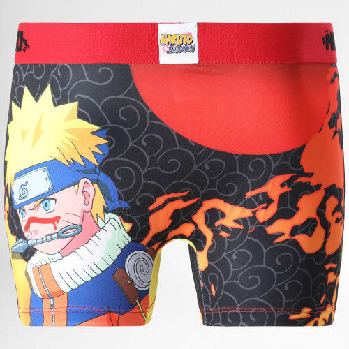 Boxer Naruto Noir Rouge