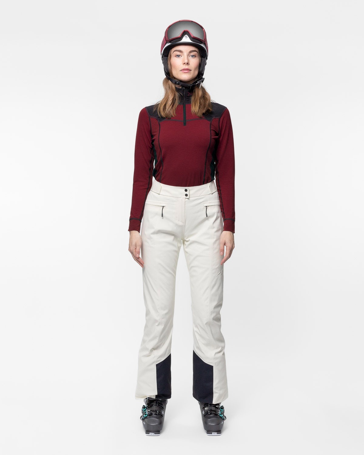 Apex GORE-TEX Pants Dame Whisper white