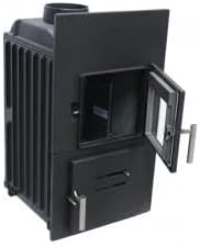 Buderus Kachelofeneinsatz Kandern 26B, 8 kW, Gusseisen, A+, 180 mm Rauchrohranschluss (Kandern 26B)