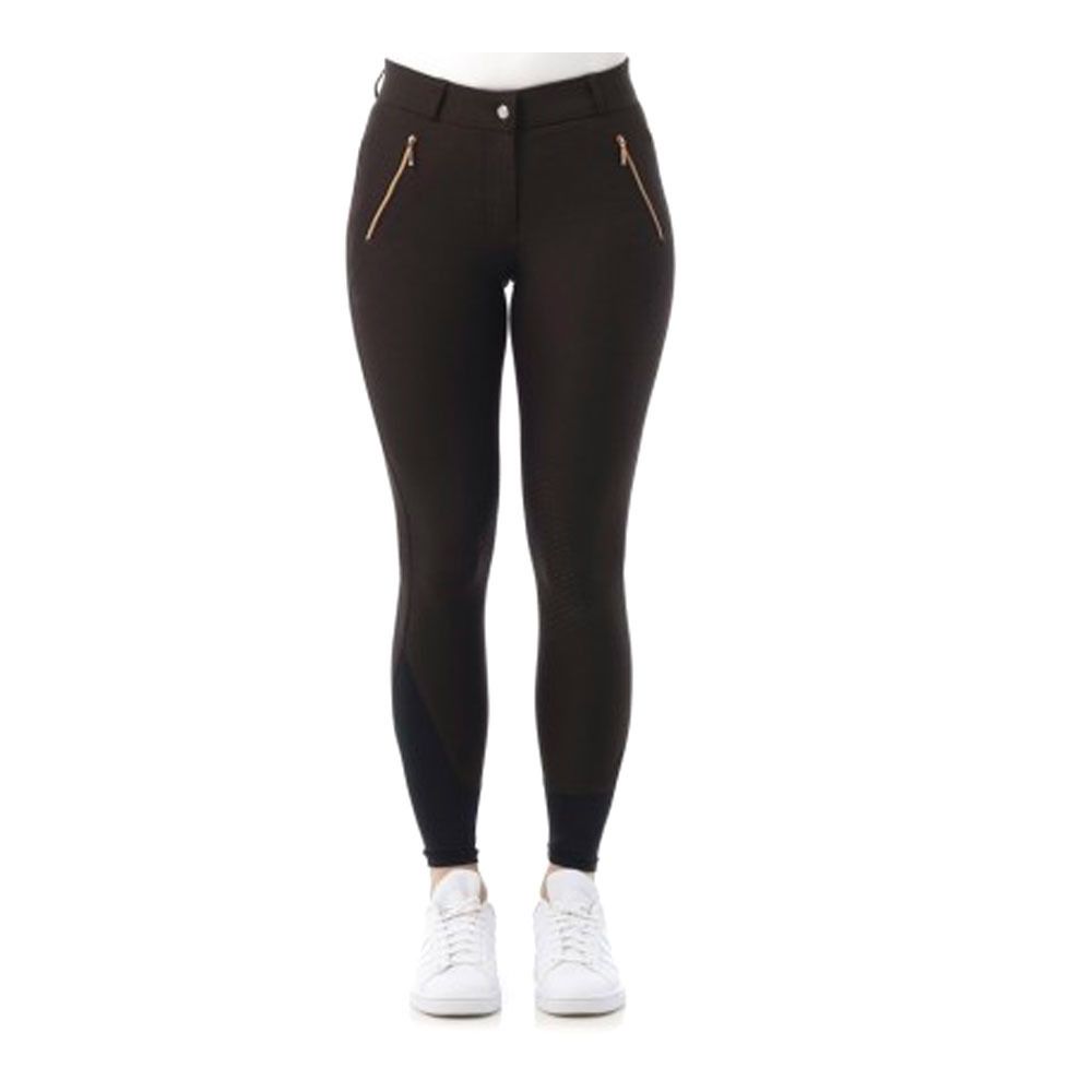 Equitheme KENYA - Pantalon siliconé Femme brun