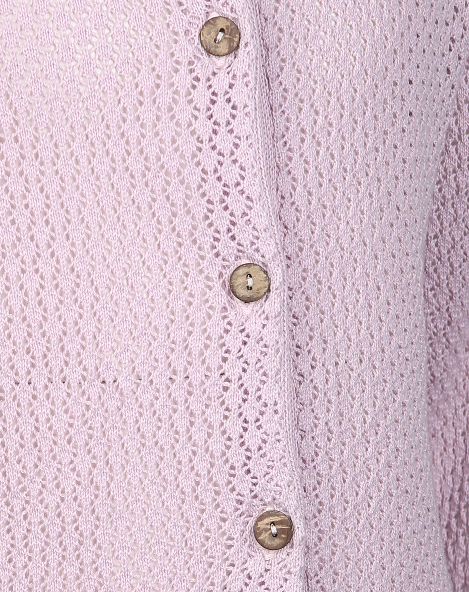 Strickjacke AJOUR in flieder