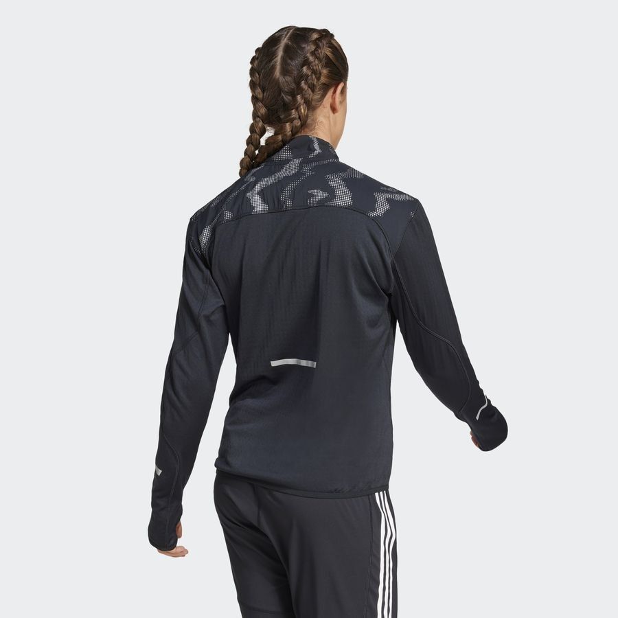 Adidas Haut demi-zip réfléchissant Ultimate Hi Vis