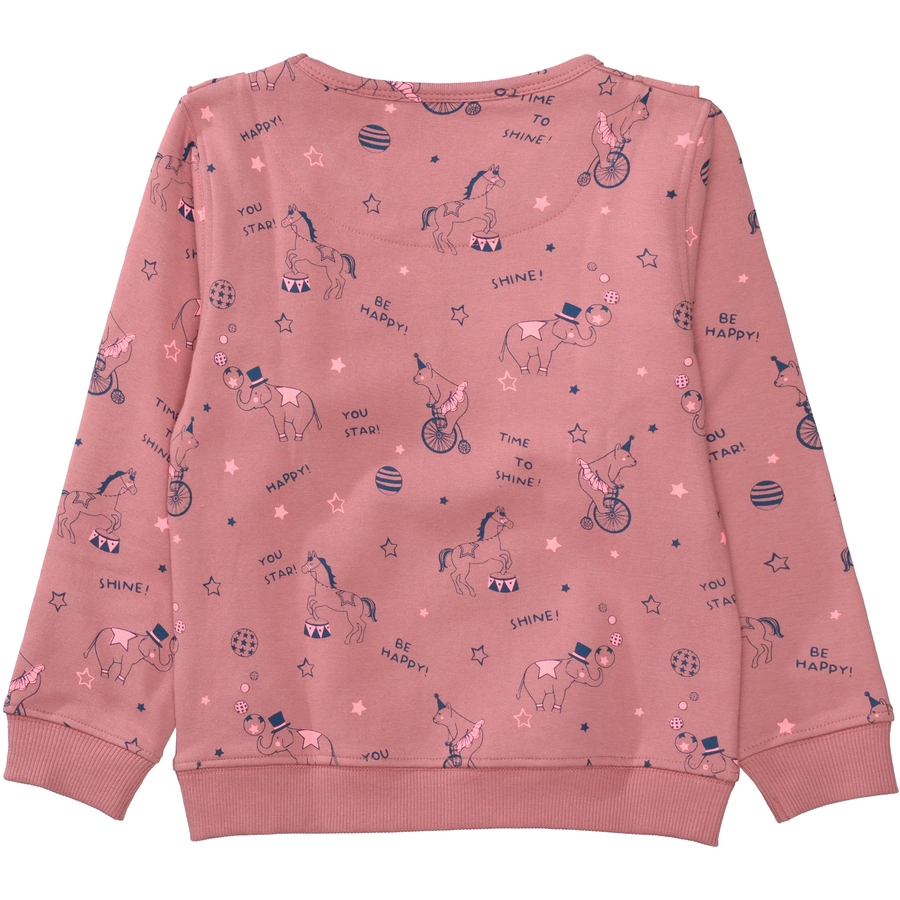 STACCATO Sweatshirt vintage berry gemustert