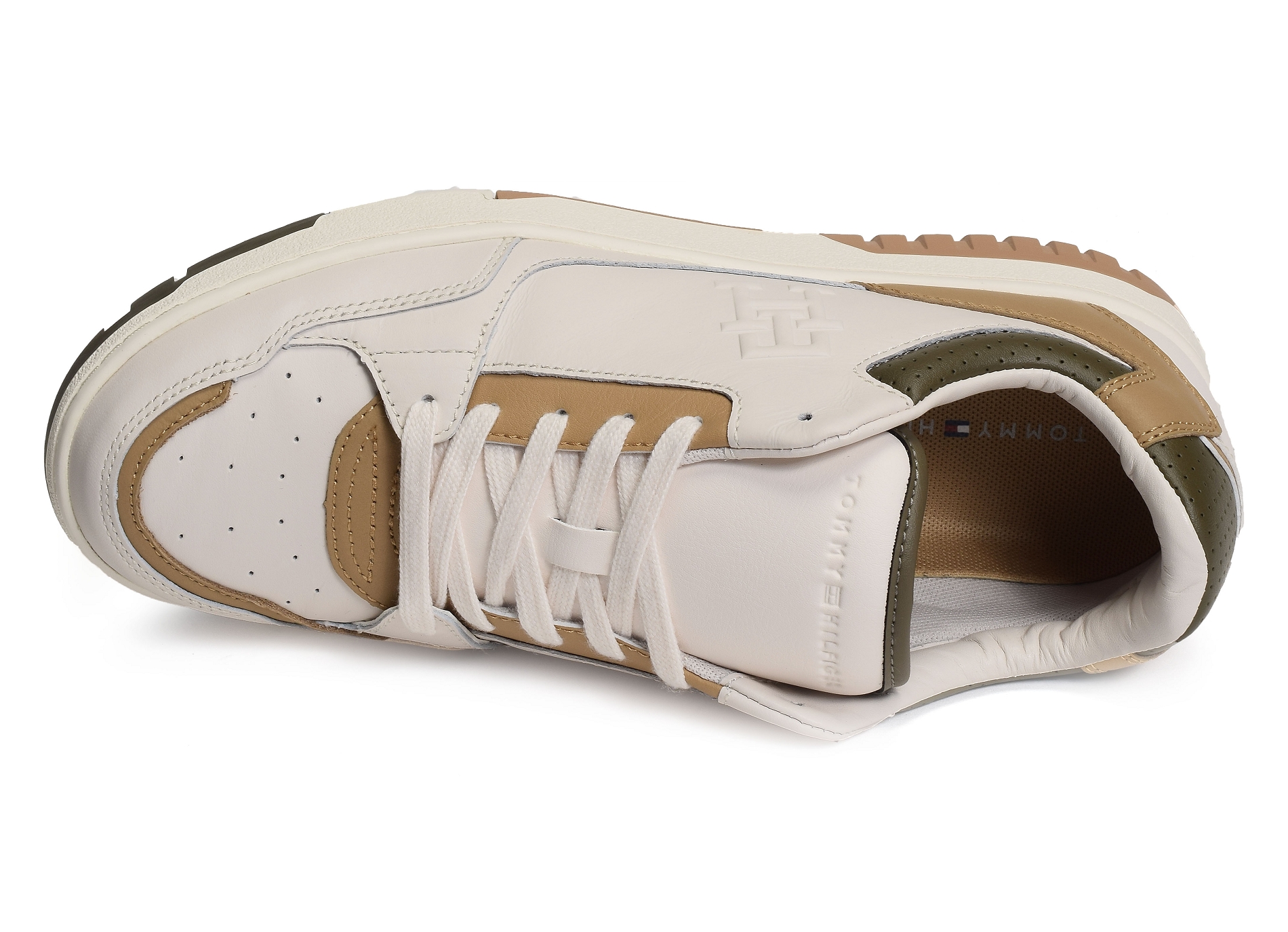 Th basket best 4696 blanc kaki