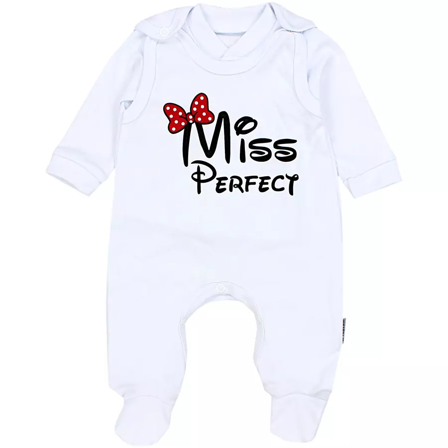 TupTam Baby Unisex Strampler-Set mit Aufdruck Spruch 2-tlg weißbordeaux
