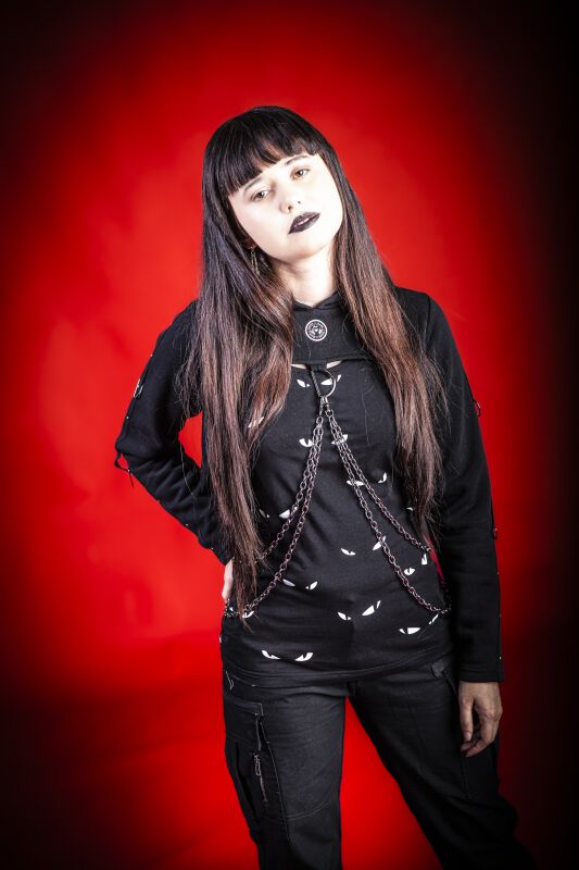 Gothicana X Emily the Strange - Sweat à capuche 2-en-1 | Gothicana by EMP Sweat-shirt à capuche