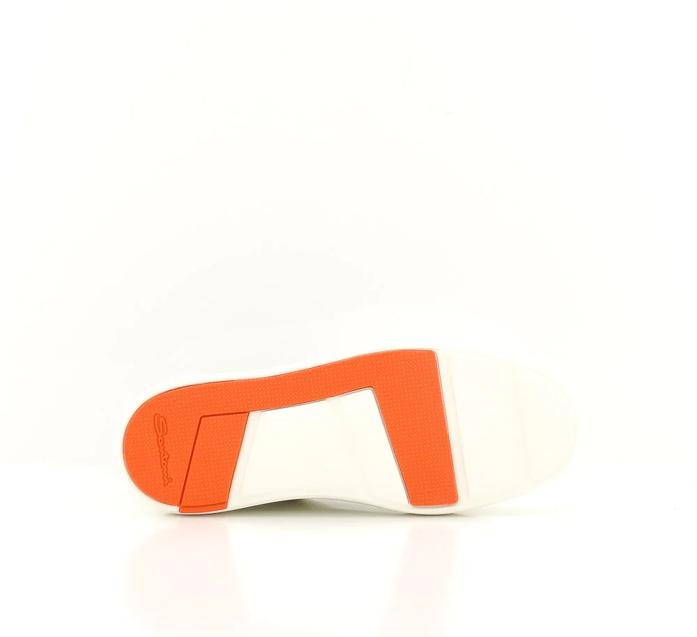 SANTONI - SNEAK AIR 21959 CBE BLANC