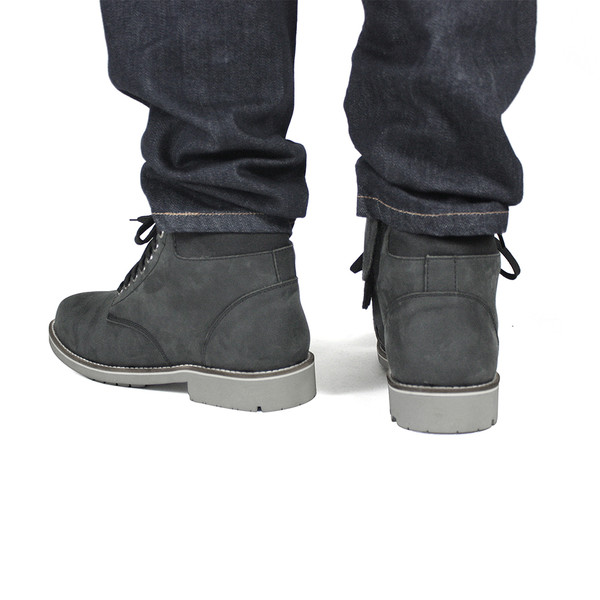Harisson - Chaussures Custer Commando Noir