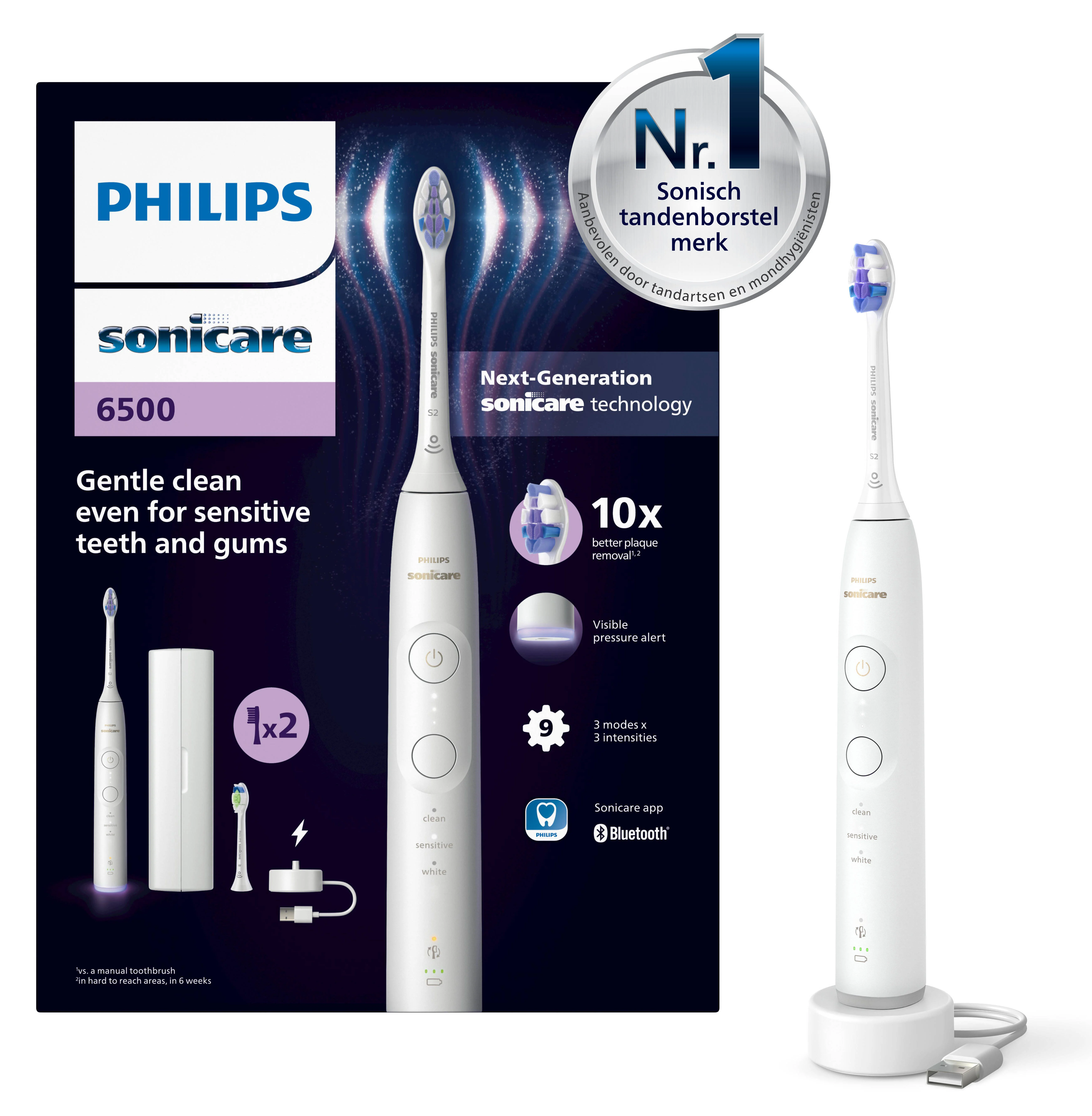Philips 6500 Series HX7410/02 elektrische tandenborstel