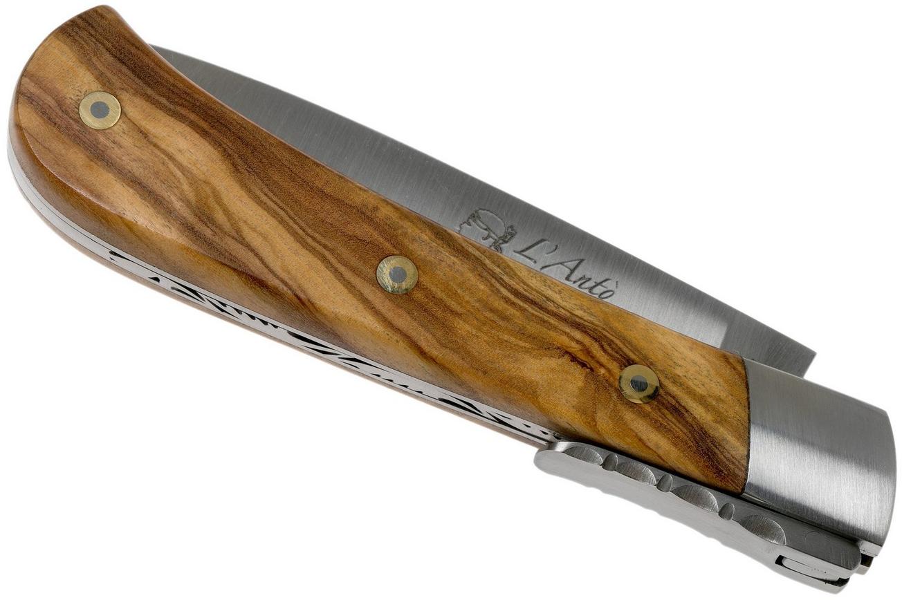 Fontenille Pataud Corsican L' Antò AZO olivewood zakmes