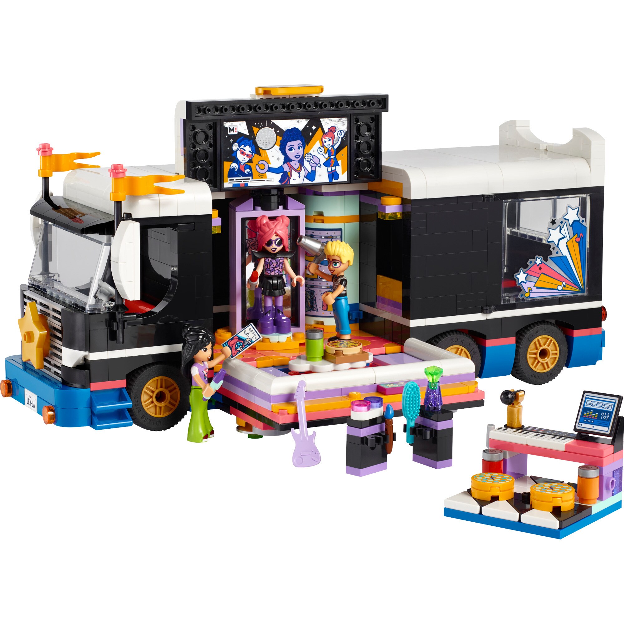 LEGO Konstruktionsspielzeug Friends Popstar-Tourbus