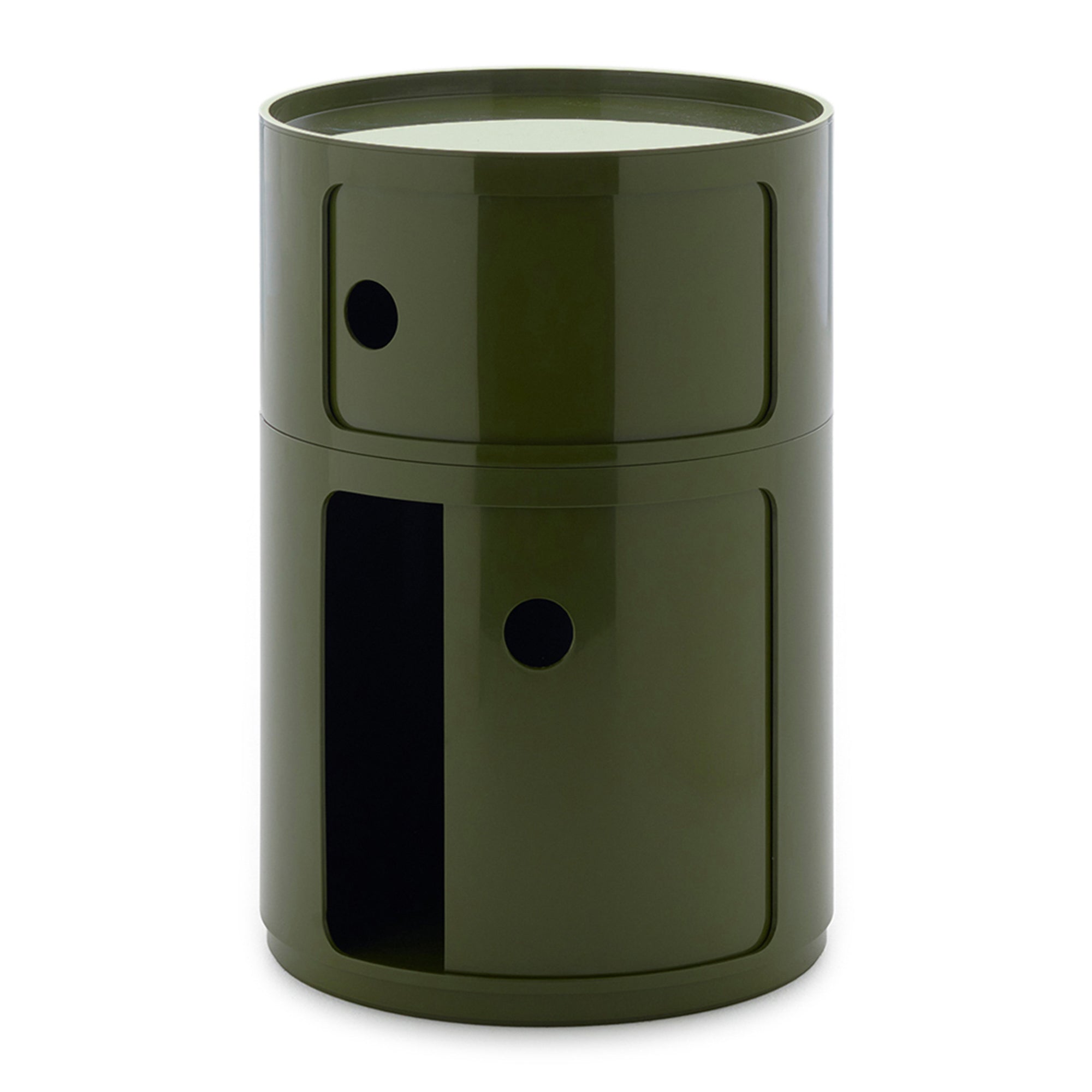 Kartell Componibili Kast Ã 42 cm - 2 Modules - Groen