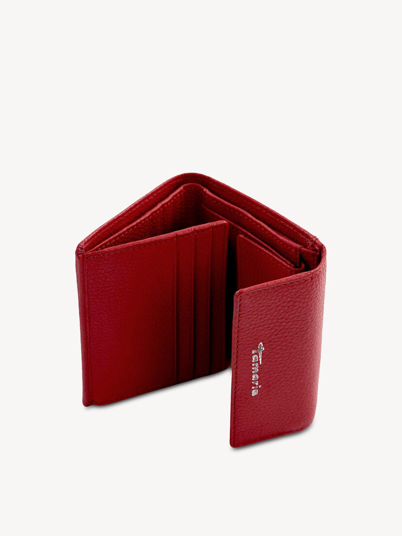 Leren Portemonnee - rood