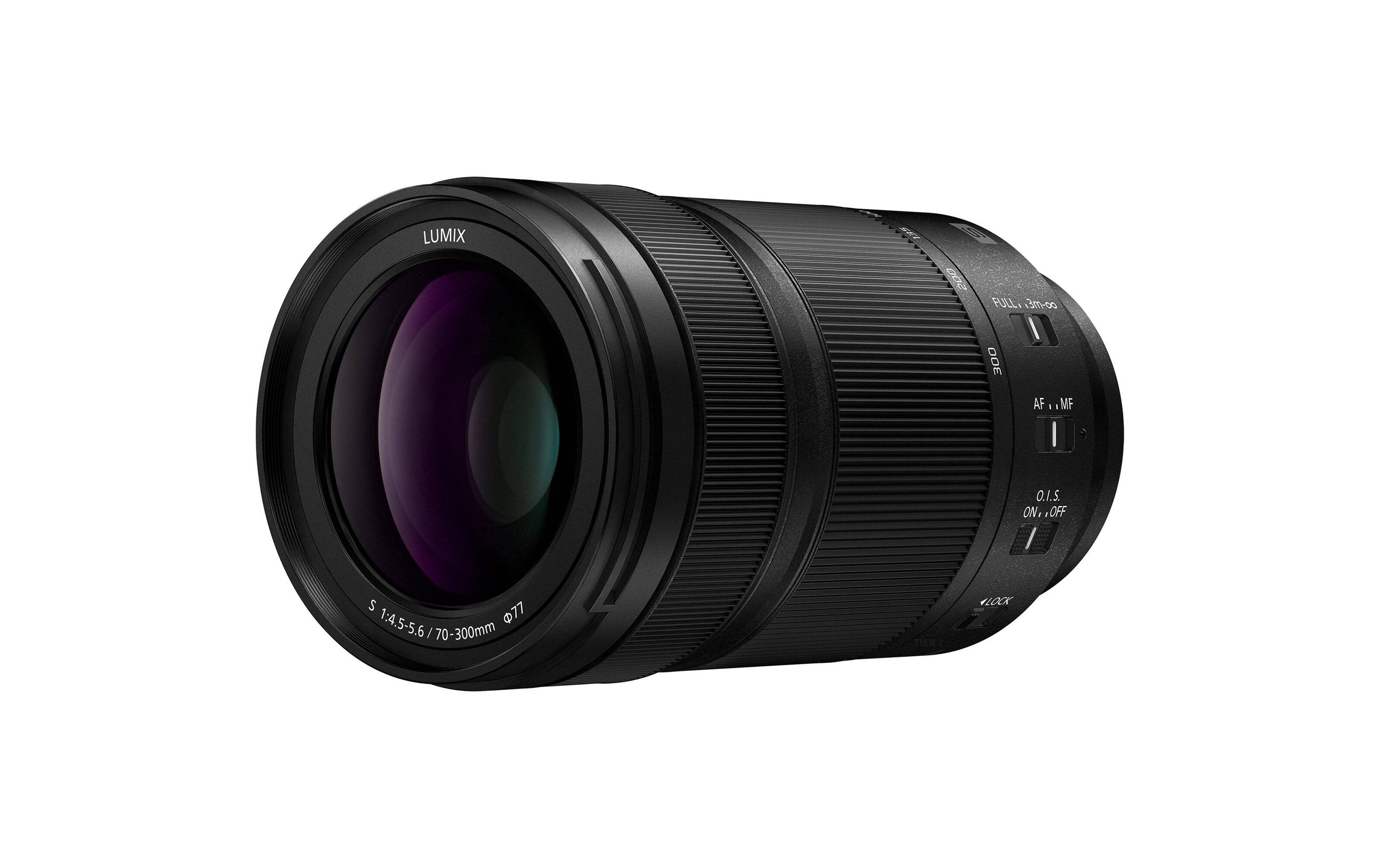 Zoomobjektiv Lumix S 70-300mm F/4.5-5.6 MACRO O.I.S. L-Mount<br>Kompaktes Telezoomobjektiv mit Makrofunktion