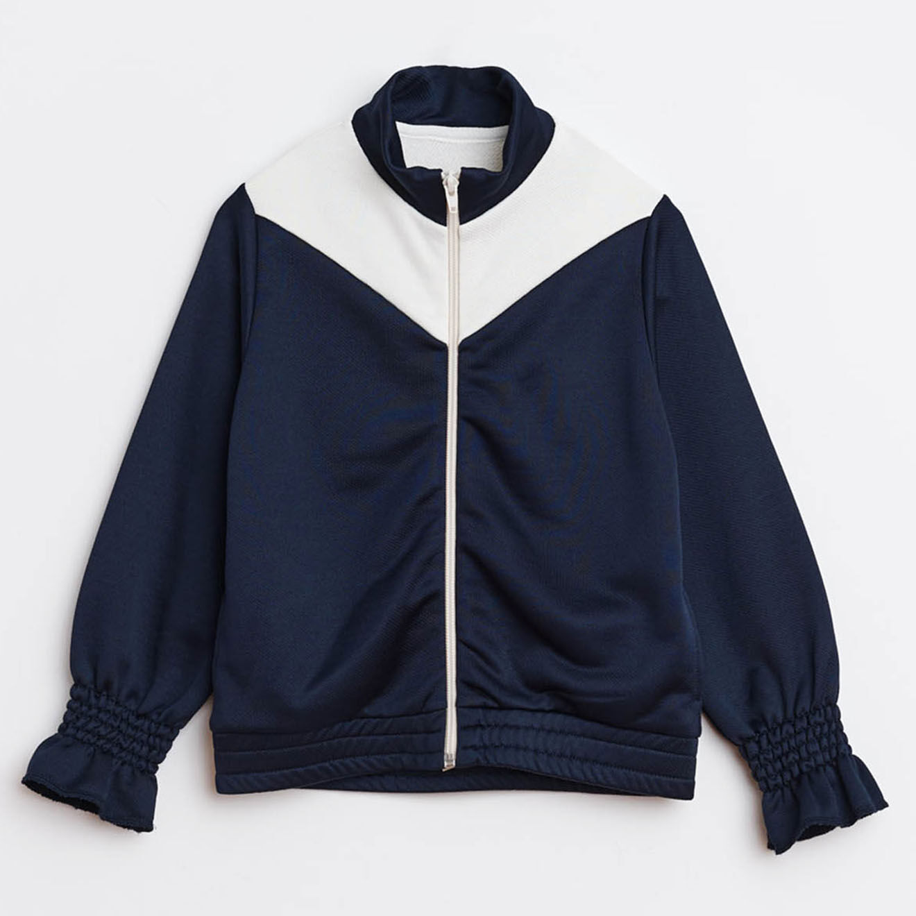 Bellerose Veste de survêtement Feba bicolore marine/blanc