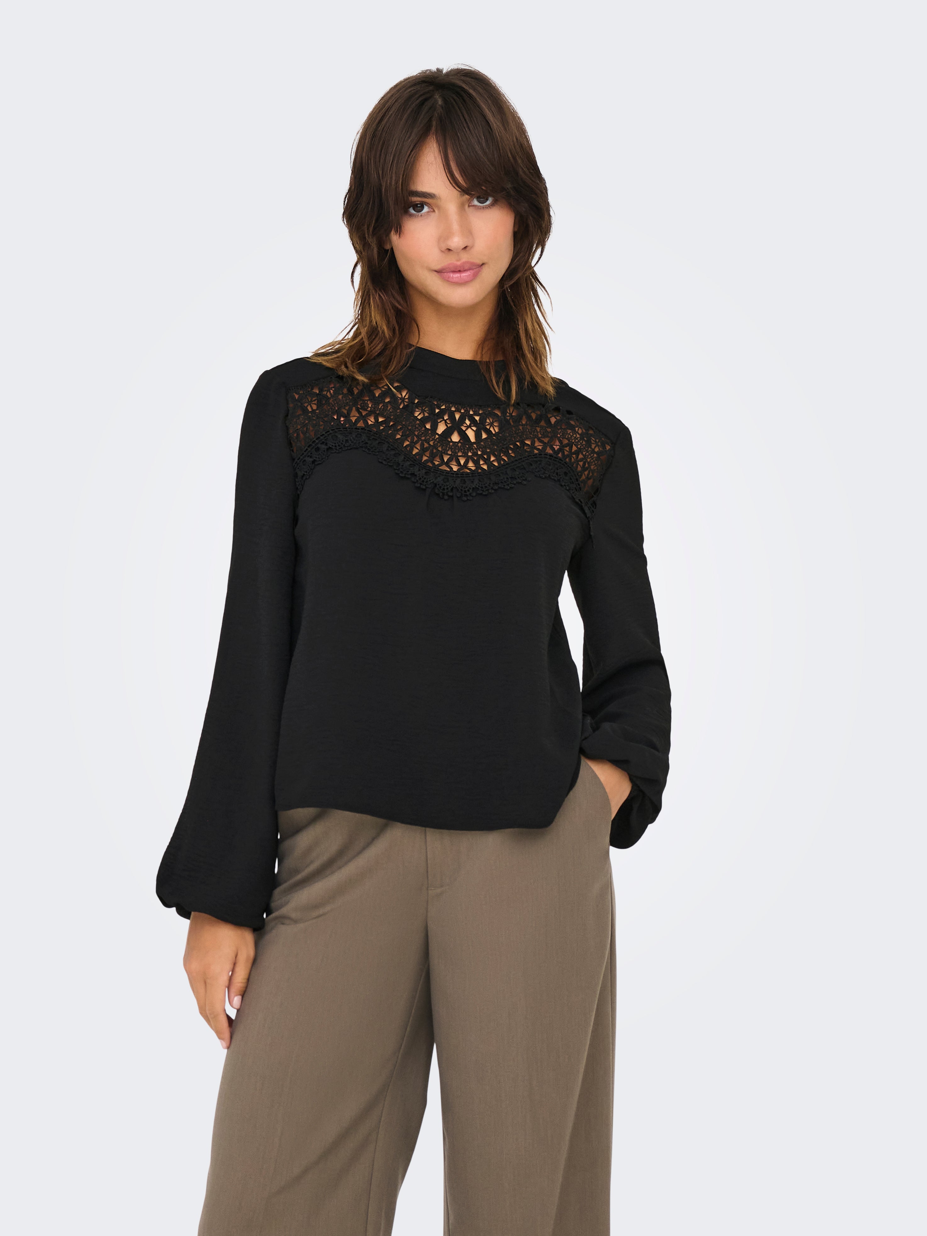 ONLMETTE Hemd Black