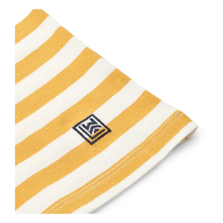 Liewood T-Shirt Manches Courtes Coton Bio Apia | Jaune moutarde