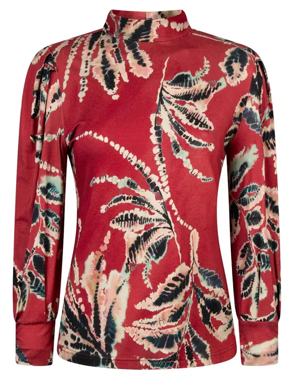 Aaiko Shirt GENA PAINTED FLOWERV