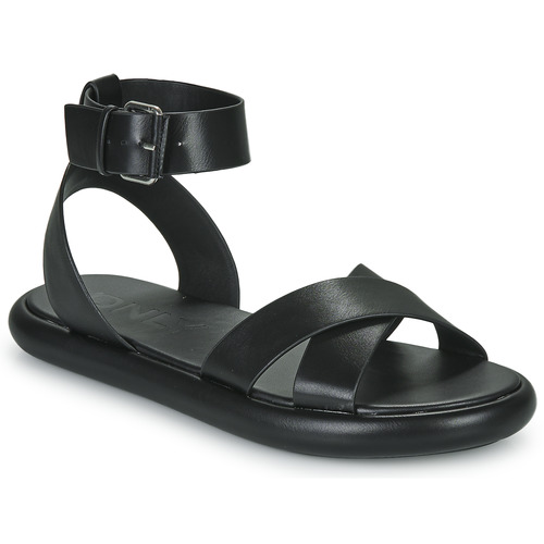 Only - ONLMONTANA-1 PU SANDAL - Noir