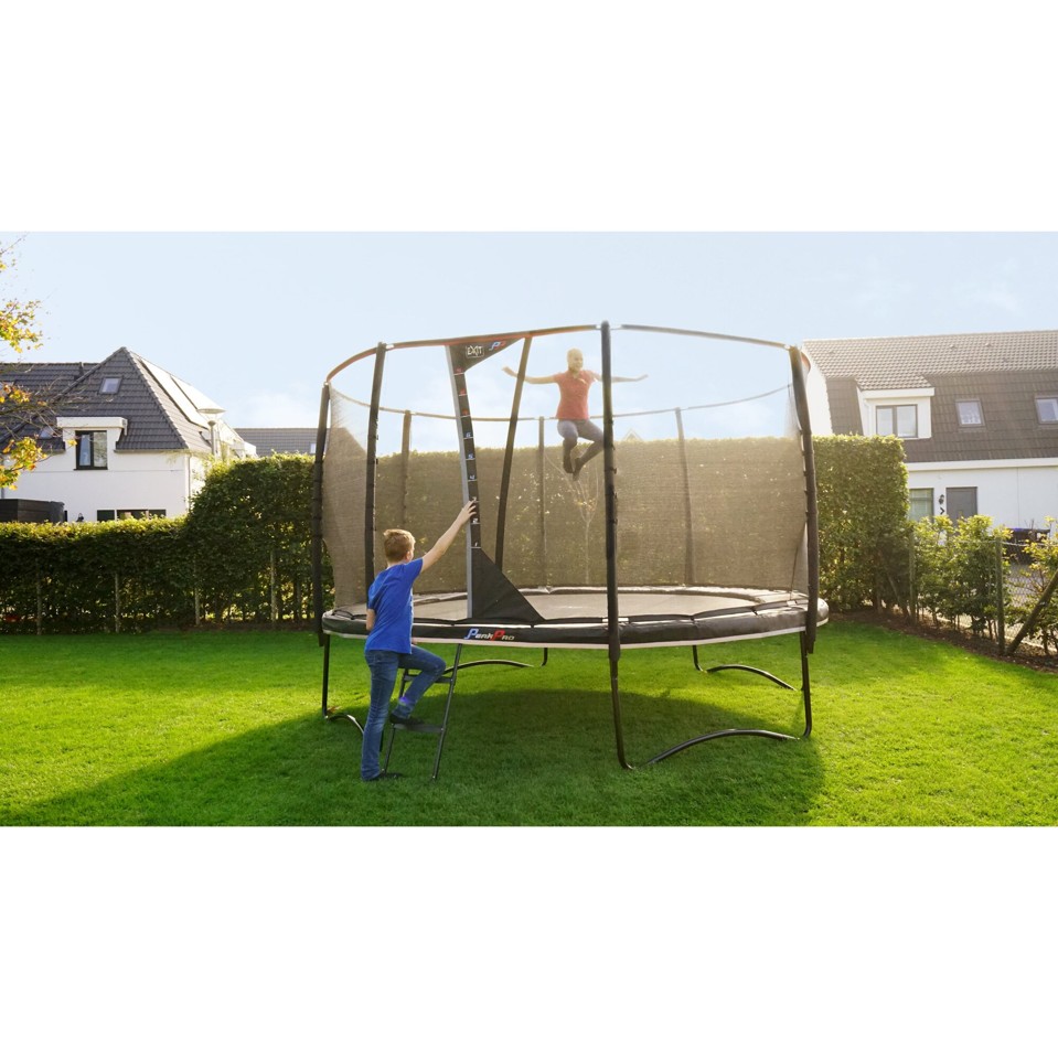 EXIT - PeakPro Trampolin 427 cm - Sort