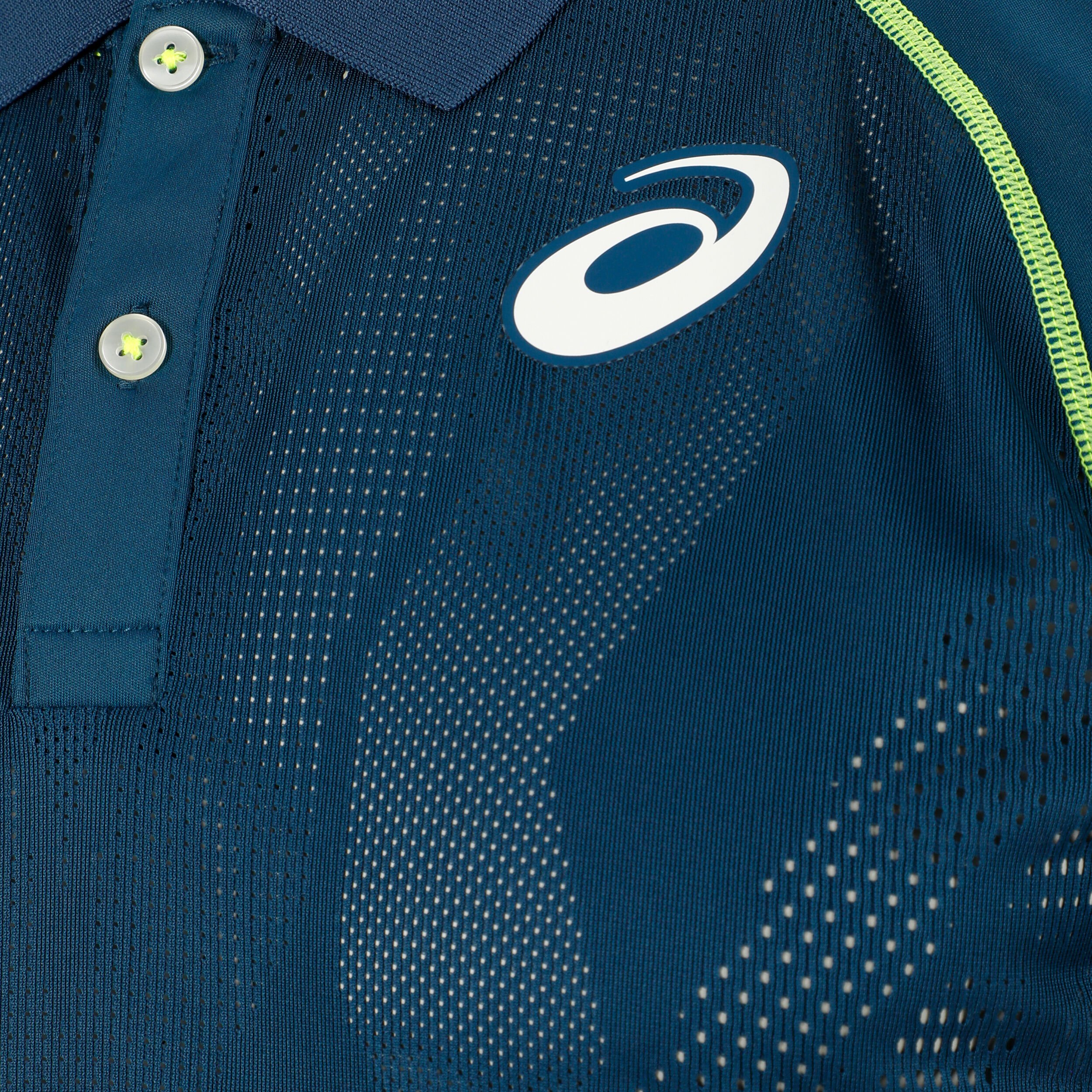 ASICS Match Actibreeze Polo Hommes - Bleu
