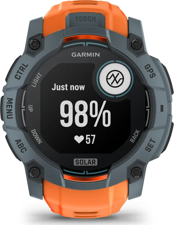 Garmin Instinct 3 Solar Twilight Bezel W/Solstice Band