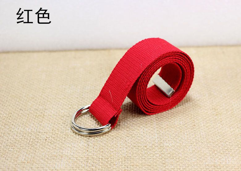 Rofuka - Effen canvas riem zonder gaten