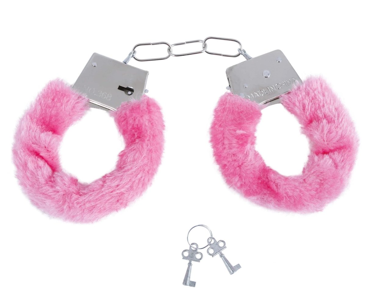 Handboeien Roze Fluweel