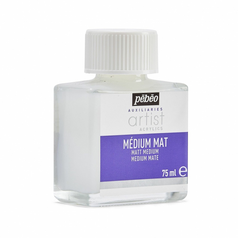 Médium acrylique mat pour peinture - 75 ml