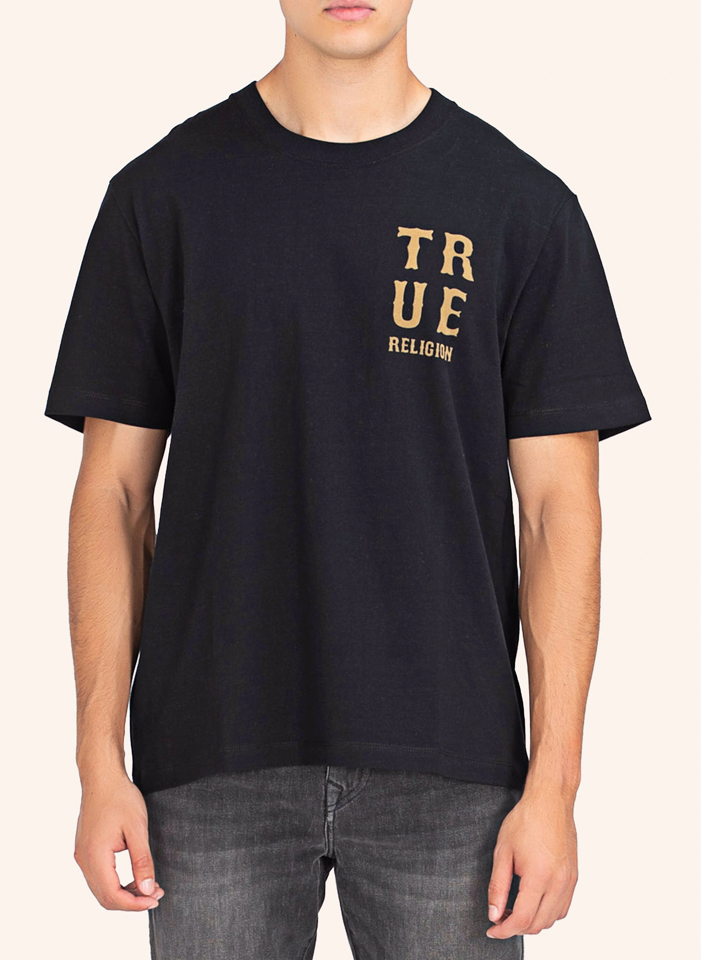 TRUE RELIGION T-Shirt WESTERN FLOCK