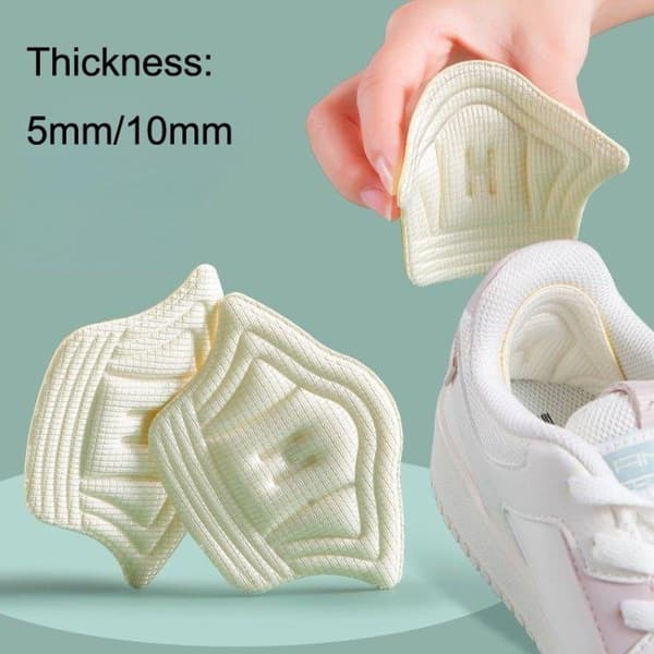 Hælbeskyttelse for sko 10mm 1-par  - Beige