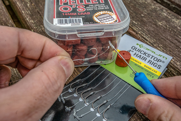 Korum Quickstop Barbed Hair Rigs, 8 pcs!