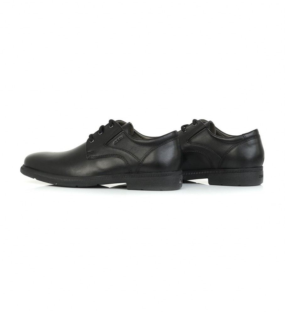 Sapatos GEOX Jr Federico em couro preto