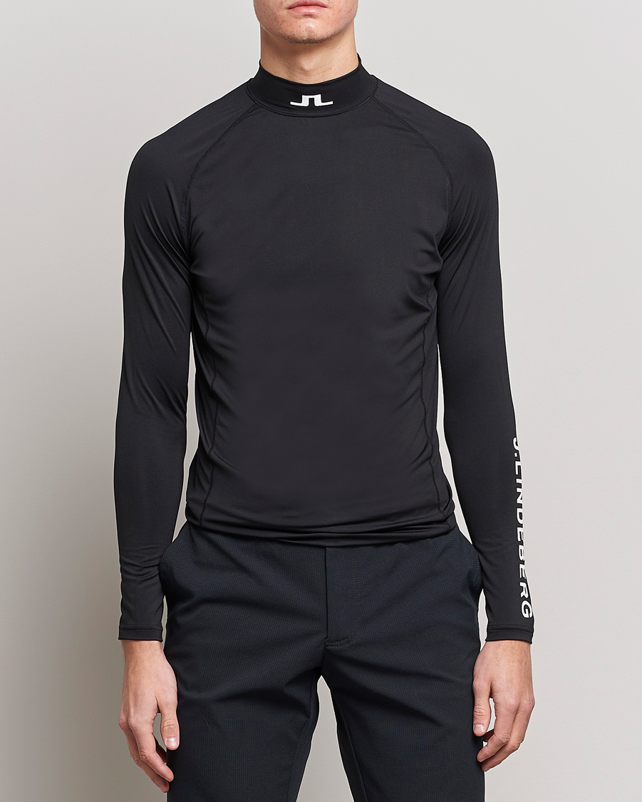 J.Lindeberg Aello Soft Compression Tee Black