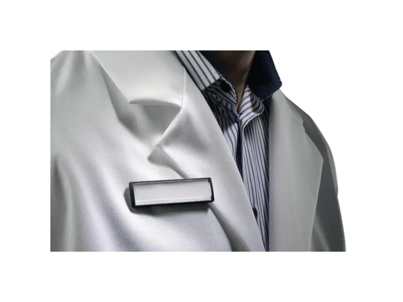 Navneskilt Durable CLIP CARD 17x67 mm med magnet - (25 stk.)