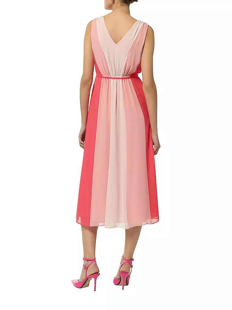 COMMA Midikleid rot