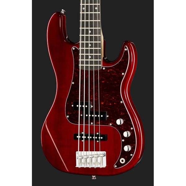 Harley Benton PJ-5 HTR Deluxe Serie 5-Saiter E-Bass