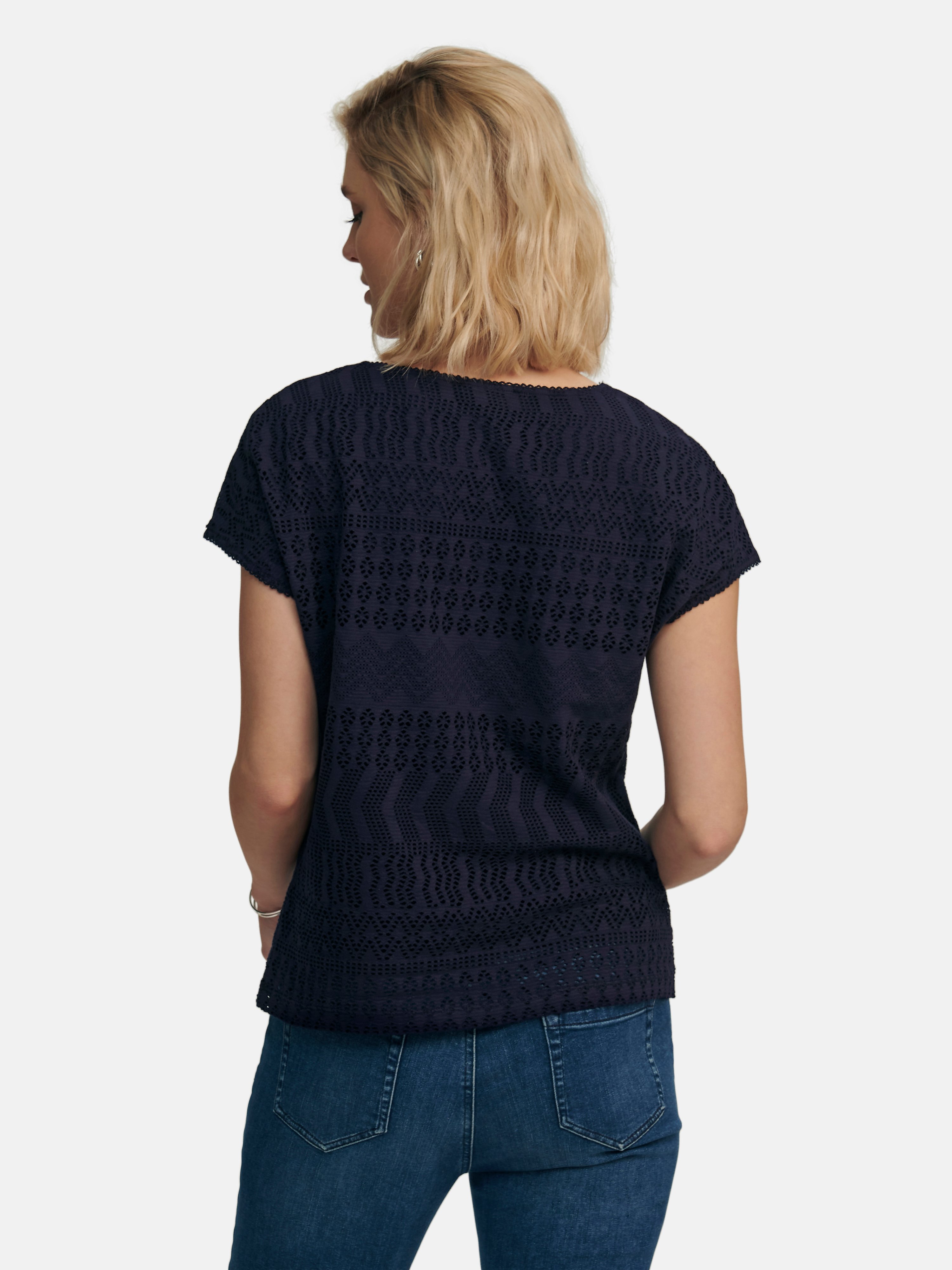 Rundhals-Shirt