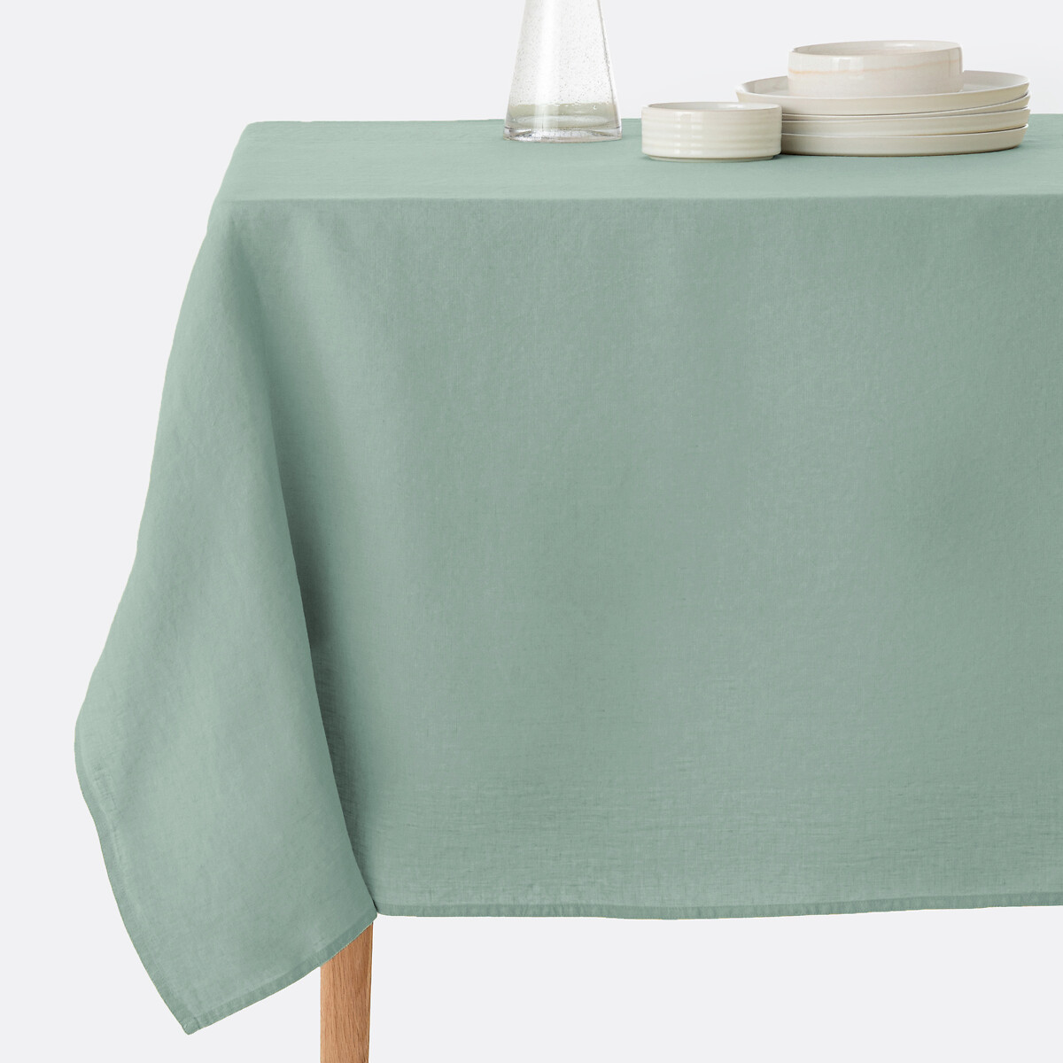 LA REDOUTE INTERIEURS<br>Toalha de mesa em linho lavado, Victorine